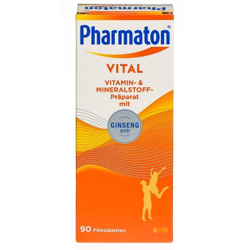 PHARMATON Vital cpr pell fl verre 90 pce