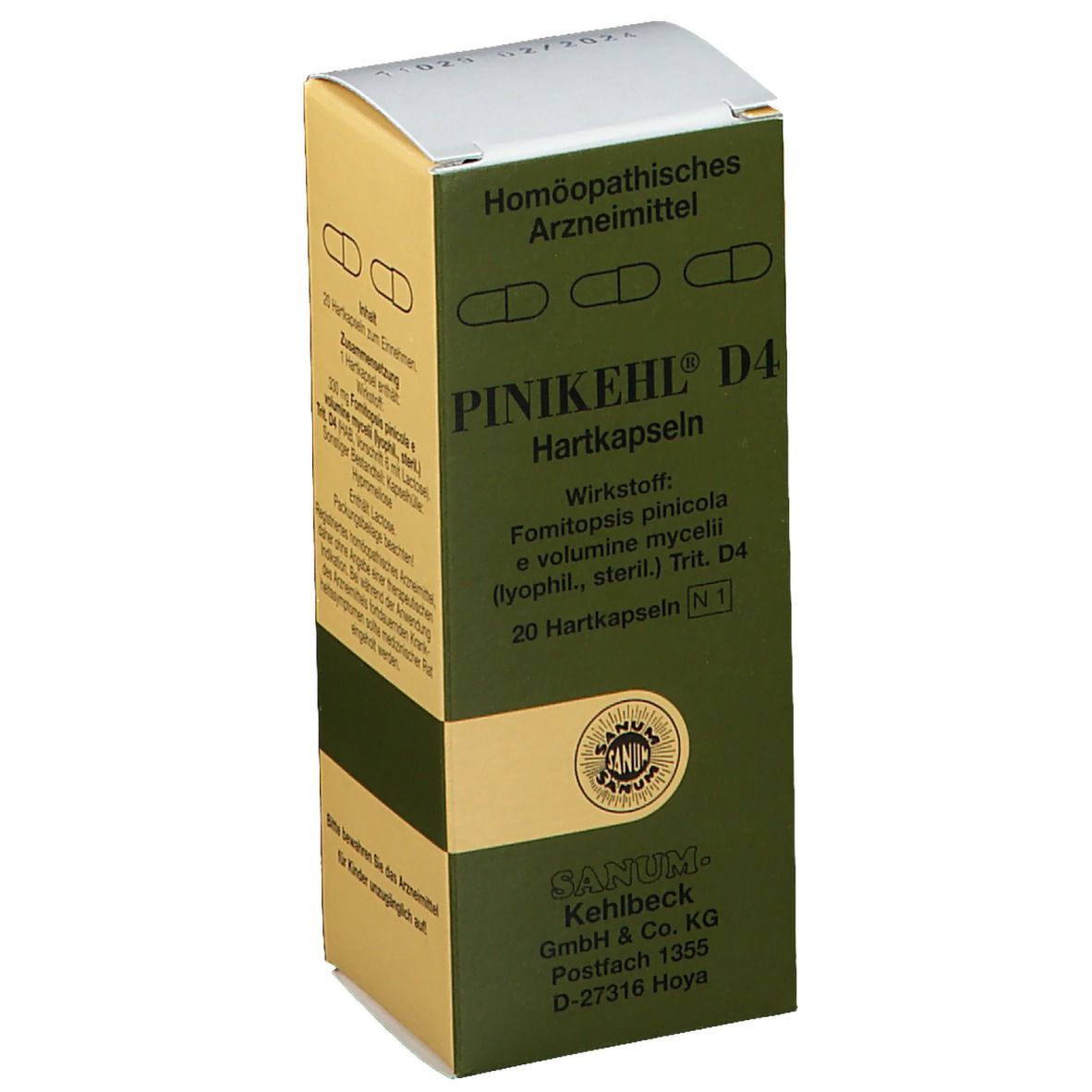 PINIKEHL caps 4 D 20 pce