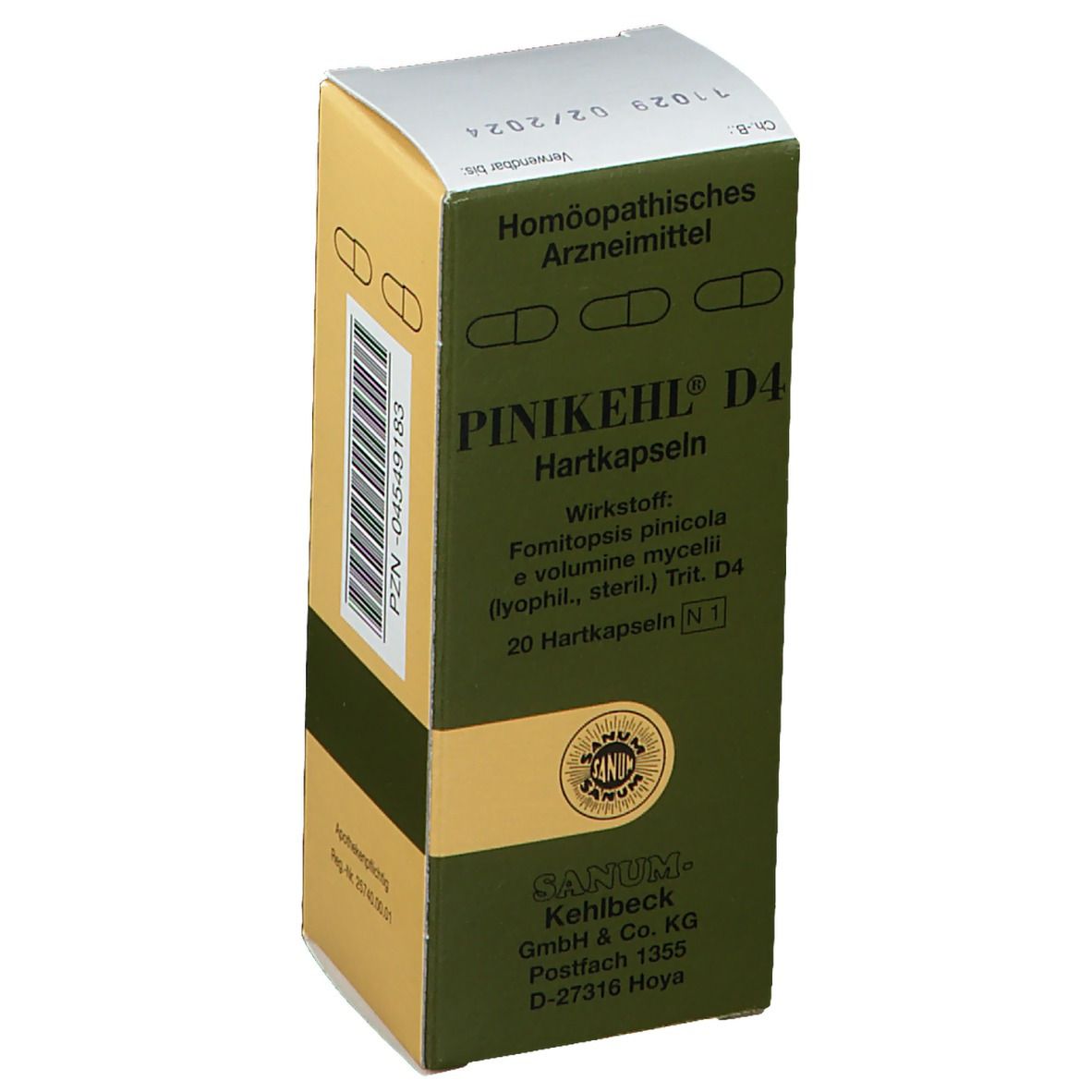 PINIKEHL caps 4 D 20 pce