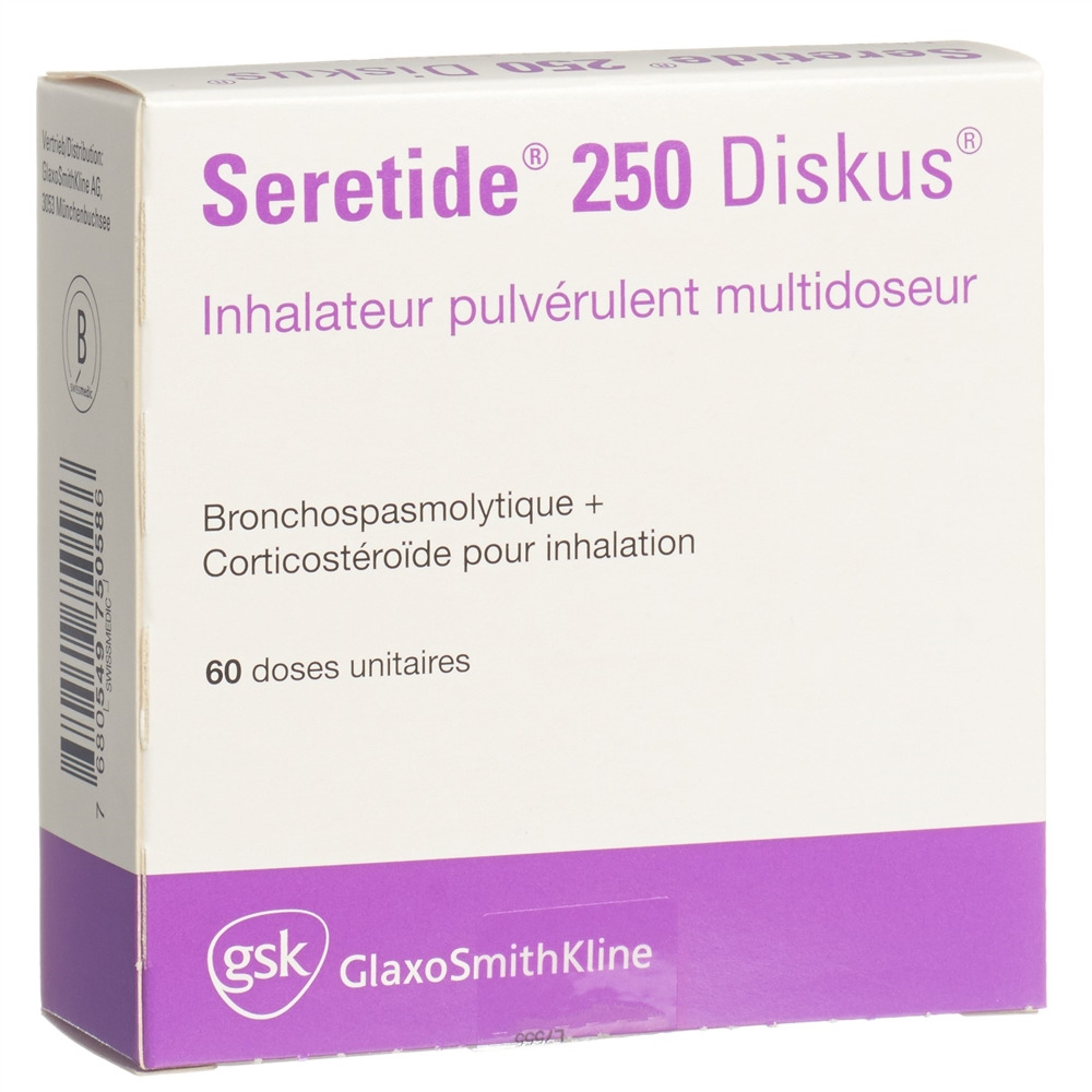 Seretide Diskus 250, Multidosen-Pulverinhalator