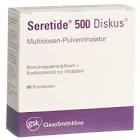 SERETIDE 500 Diskus pdr inh 60 dos
