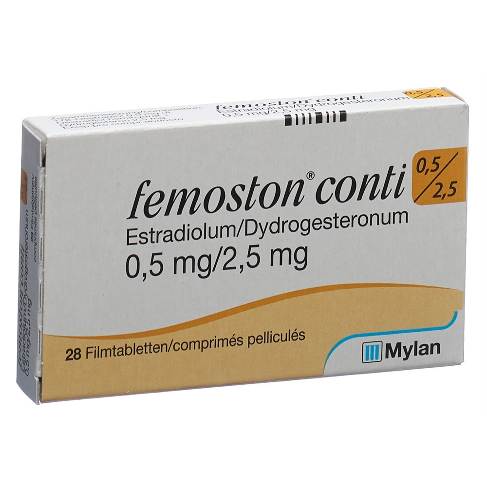 FEMOSTON conti cpr pell 0.5/2.5 28 pce