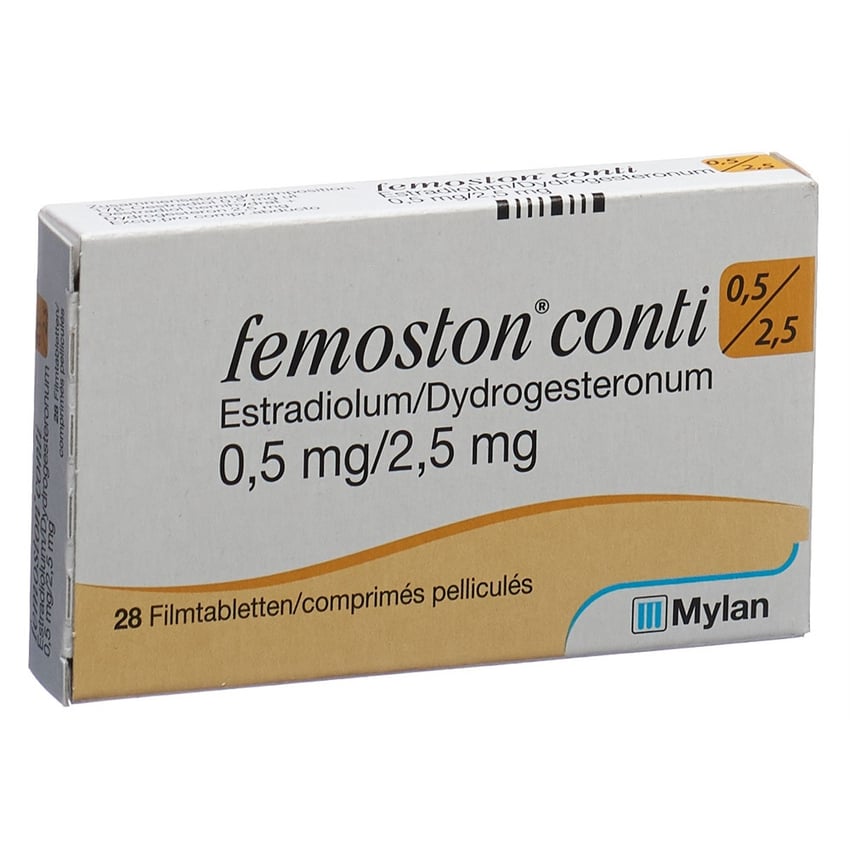 FEMOSTON conti cpr pell 0.5/2.5 28 pce