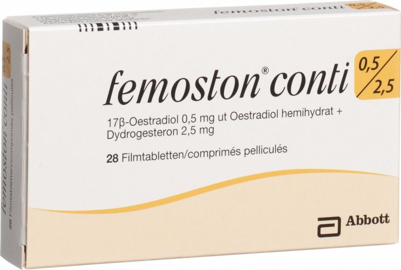 FEMOSTON conti cpr pell 0.5/2.5 28 pce