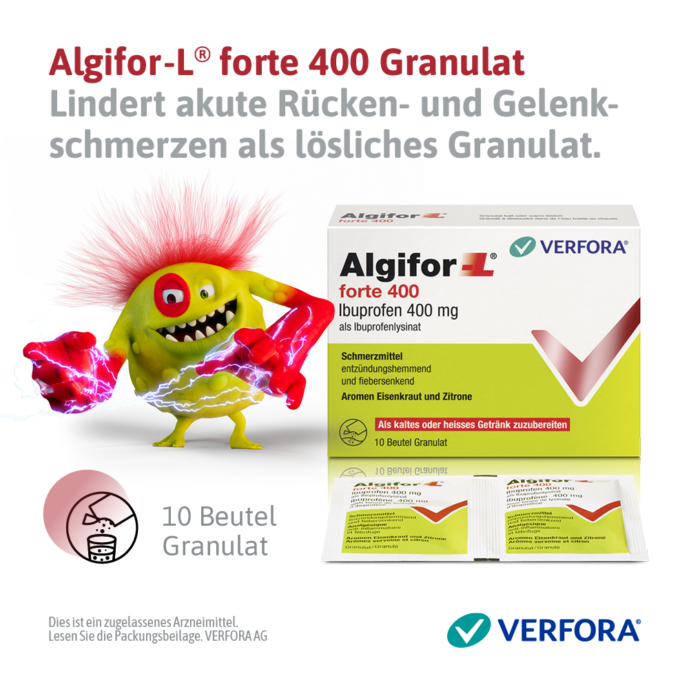 Algifor-L forte 400, granulé