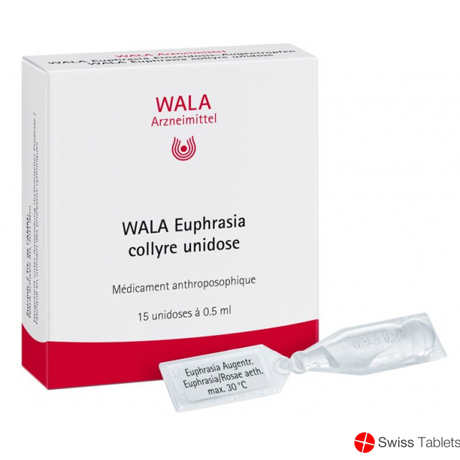 WALA euphrasia gtt opht 15 monodos 0.5 ml