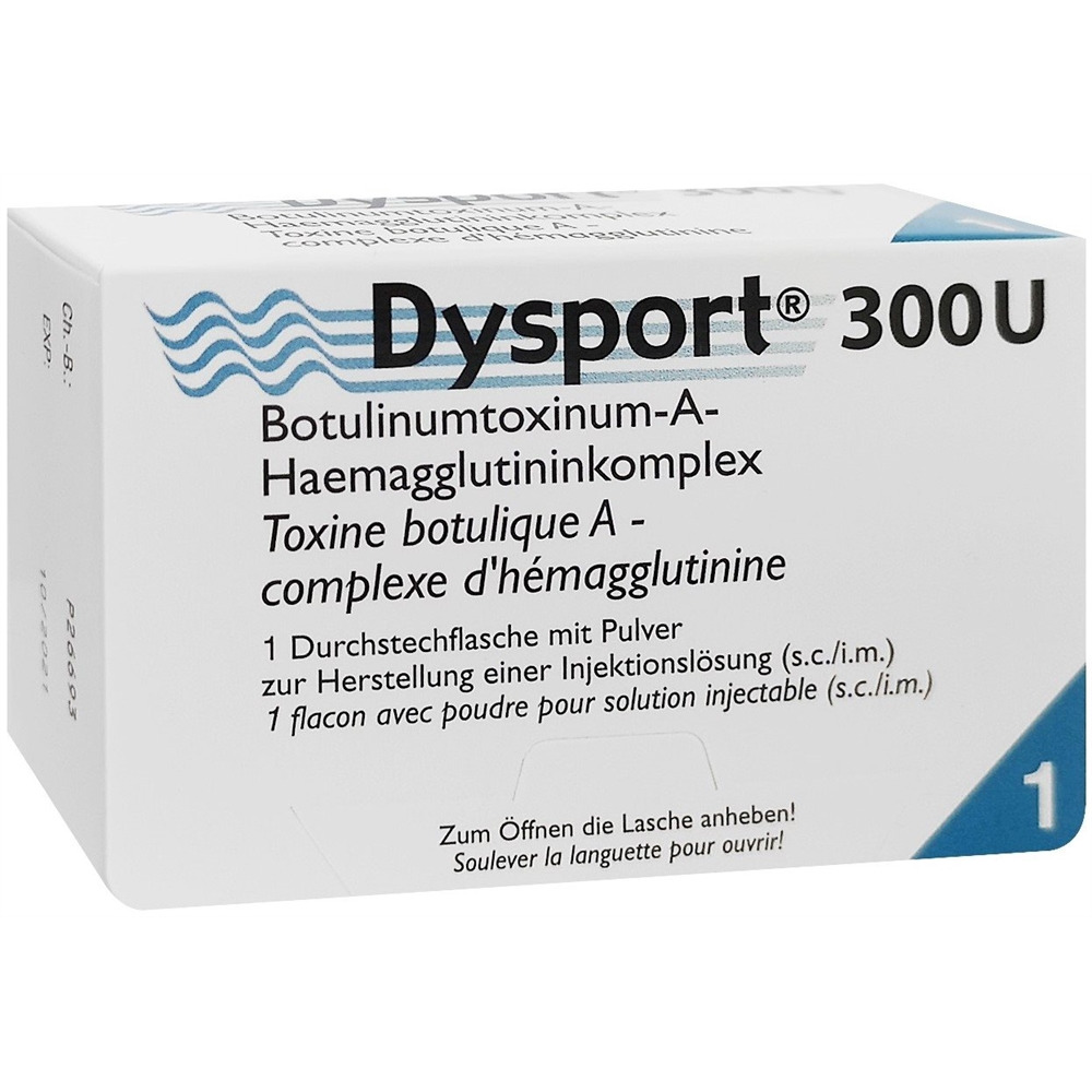 DYSPORT subst sèche 300 U flac