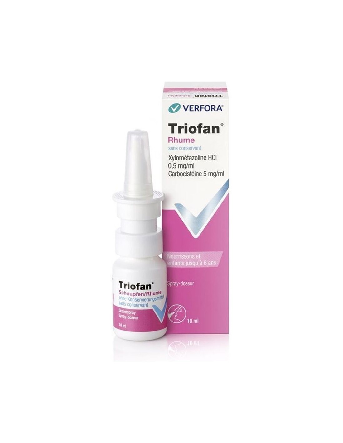TRIOFAN Rhume spray doseur p enf/nourr (nou) 10 ml