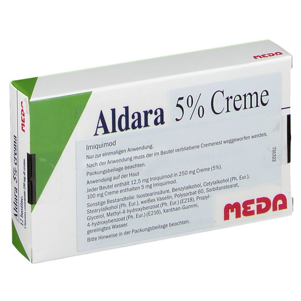 ALDARA crème 5 % sach 12 pce