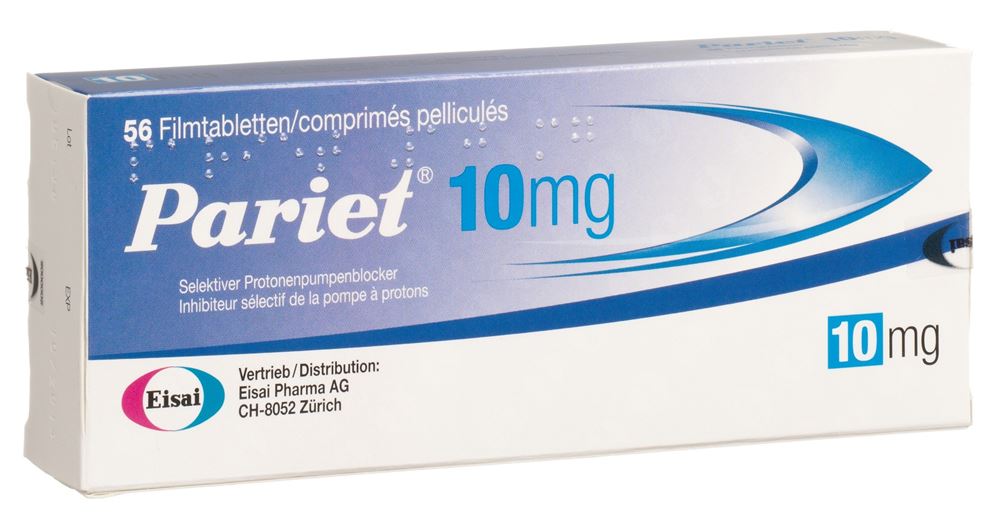 PARIET cpr pell 10 mg 56 pce