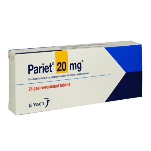 PARIET cpr pell 20 mg 28 pce