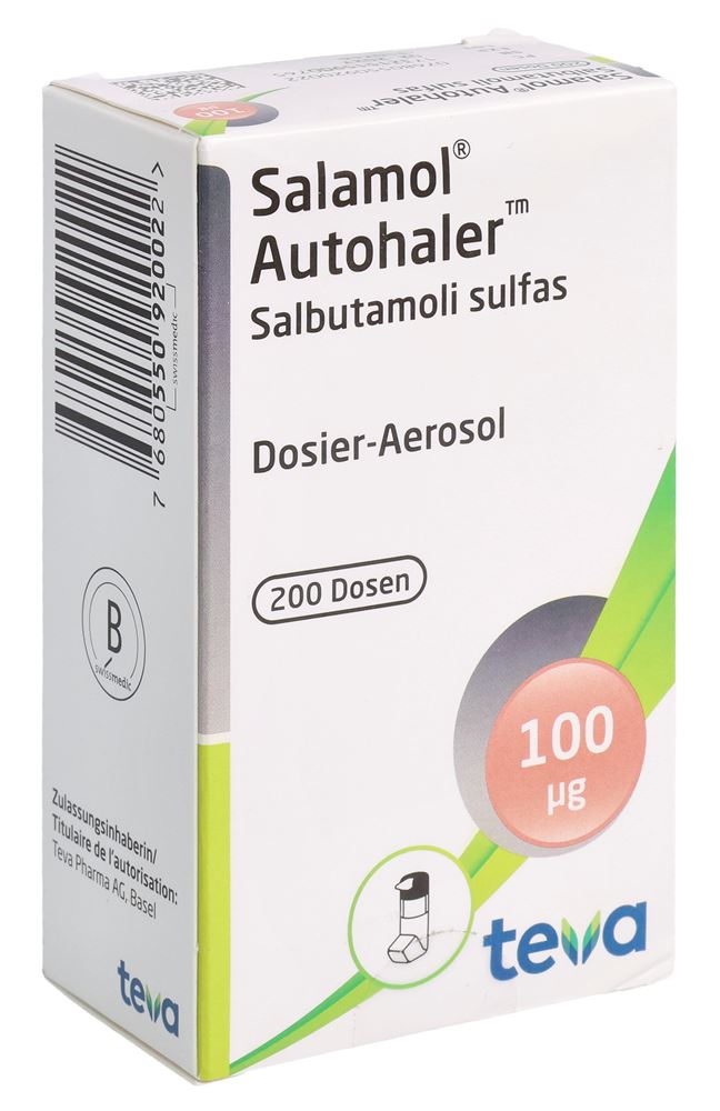 Salamol Autohaler, Dosier-Aerosol