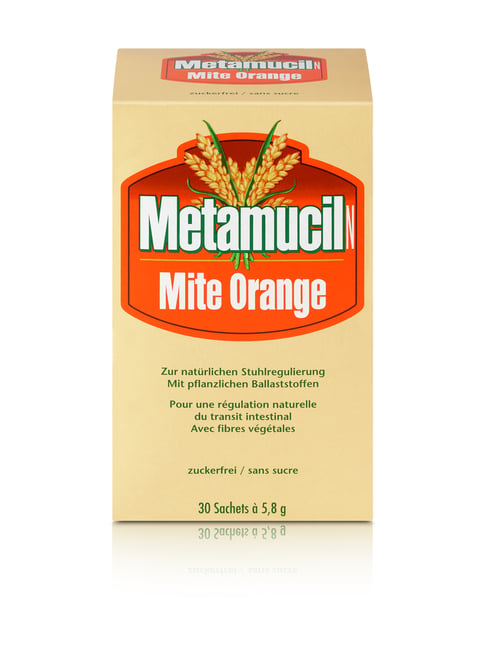 METAMUCIL N Mite pdr 5.8 g orange 30 sach 5.8 g