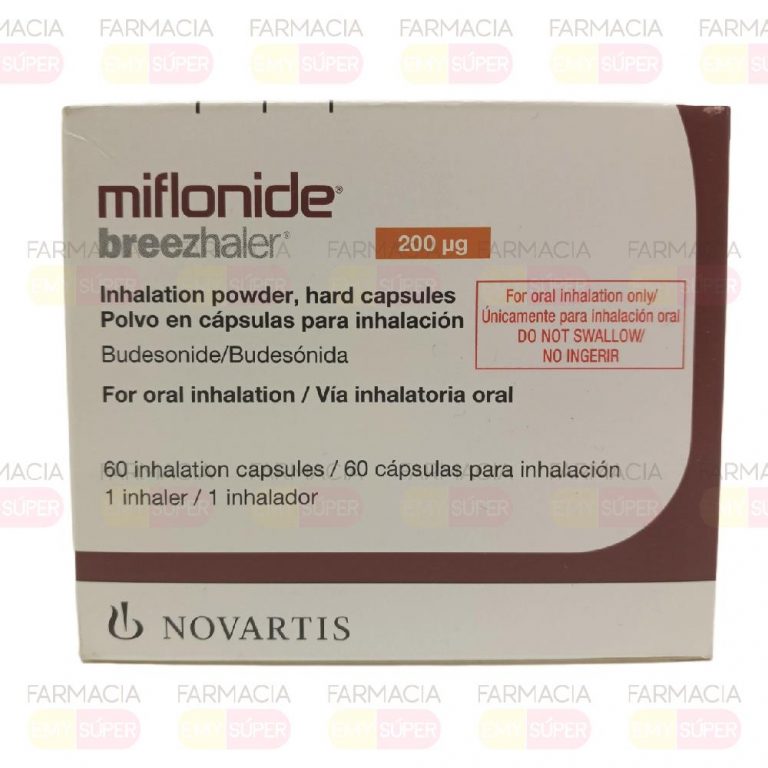 MIFLONIDE Breezhaler caps inh 200 mcg 60 pce