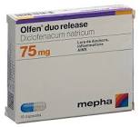 OLFEN duo release caps 75 mg 10 pce