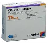 OLFEN duo release caps 75 mg 30 pce
