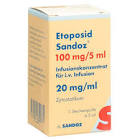 ETOPOSIDE Sandoz 100 mg/5ml flac 5 ml