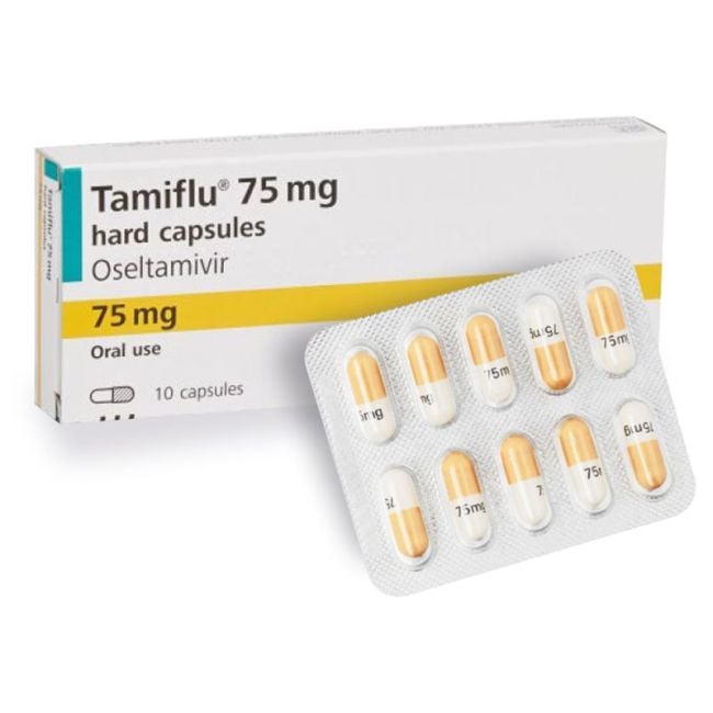 TAMIFLU gél 75 mg 10 pce