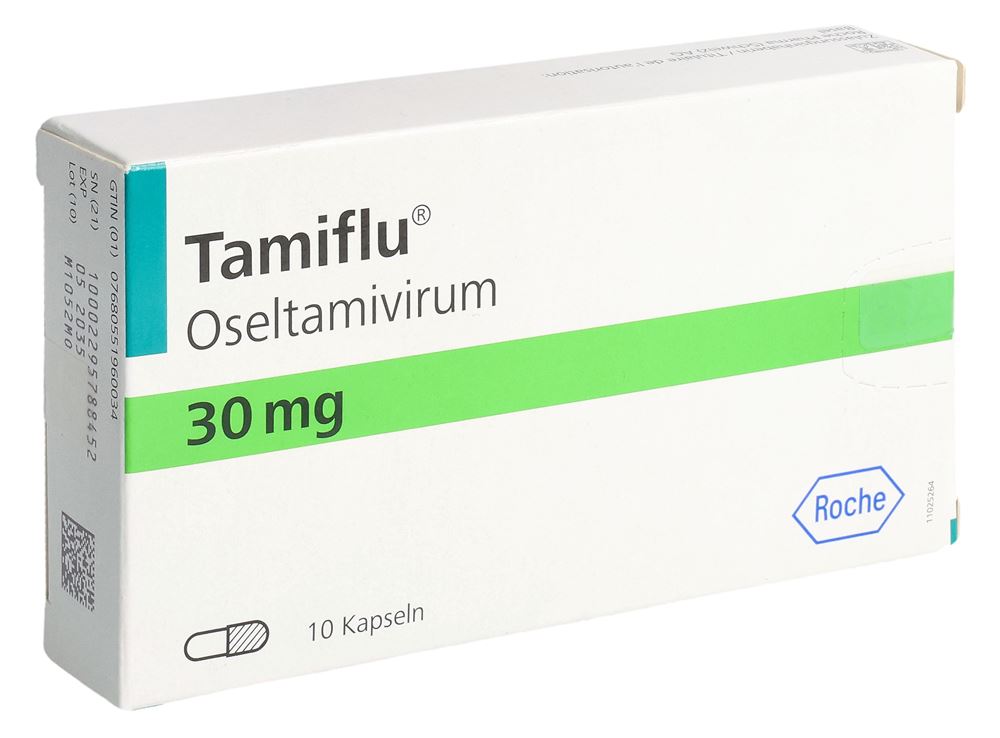 TAMIFLU gél 30 mg 10 pce