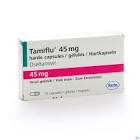 TAMIFLU gél 45 mg 10 pce