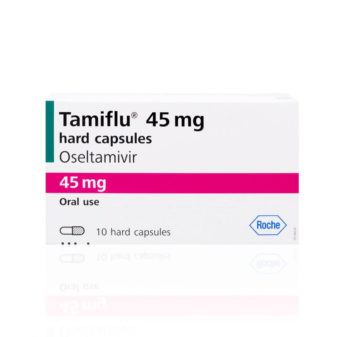 TAMIFLU gél 45 mg 10 pce