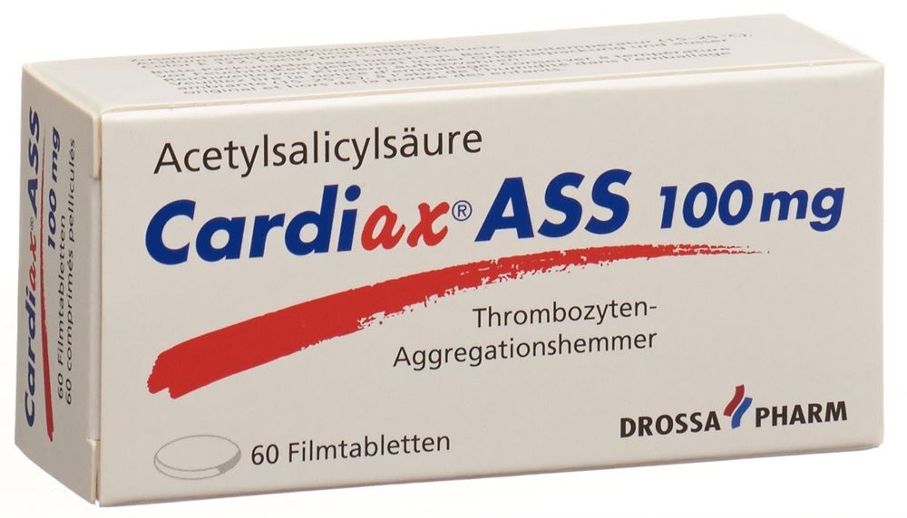 CARDIAX ASS cpr pell 100 mg 60 pce
