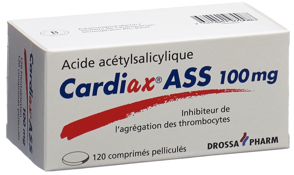 CARDIAX ASS cpr pell 100 mg 120 pce