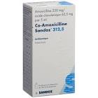 CO-AMOXICILLINE Sandoz pdr 312.5 mg p susp 100 ml