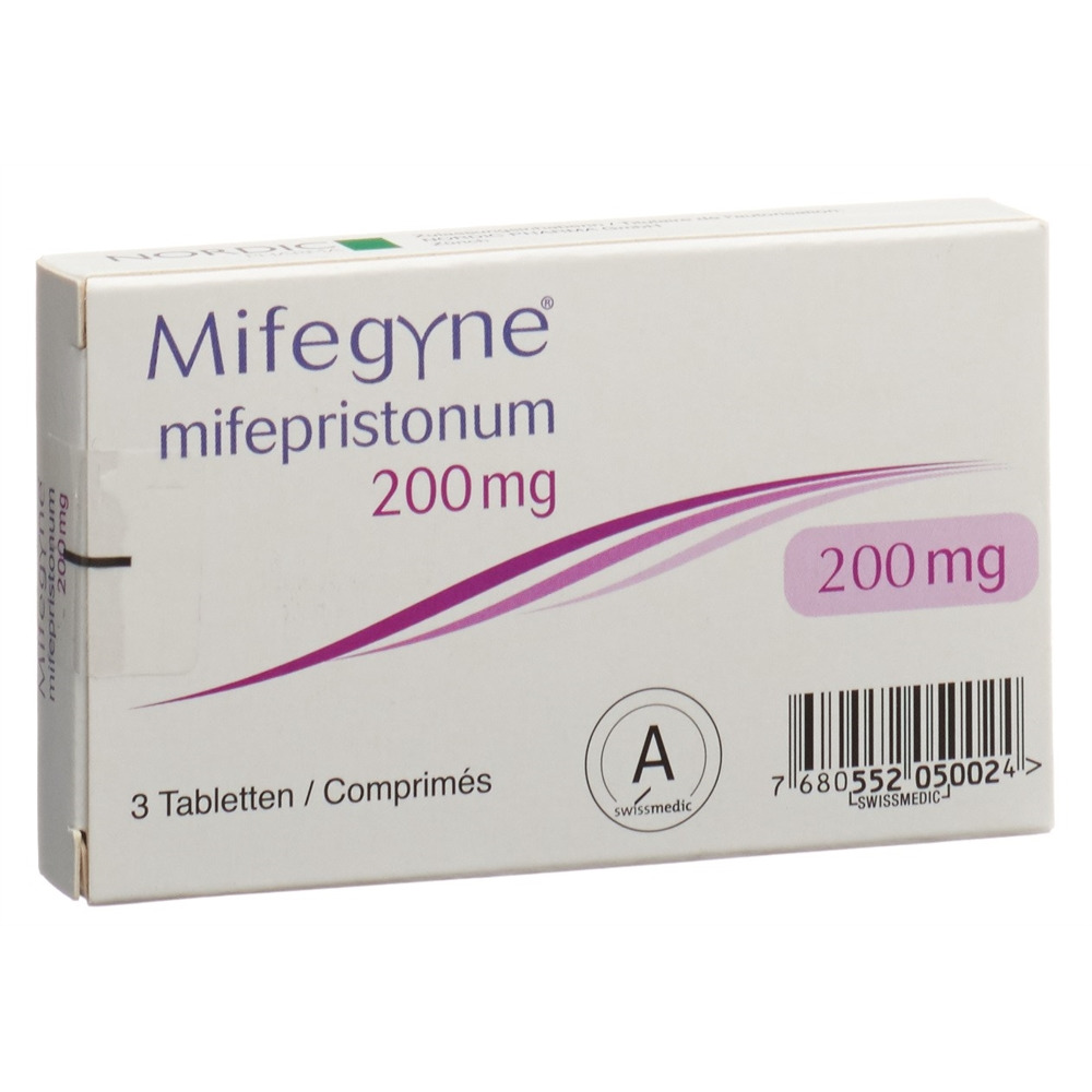 MIFEGYNE cpr 200 mg 3 pce