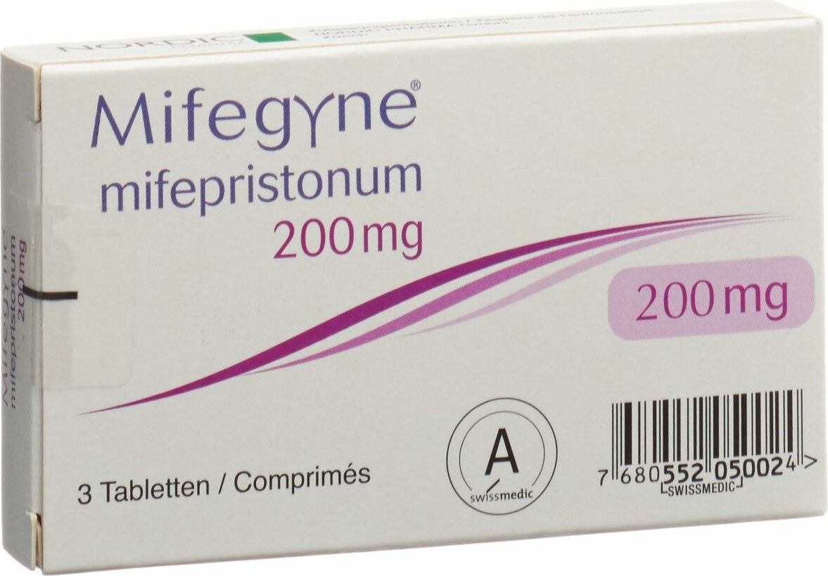 MIFEGYNE cpr 200 mg 3 pce