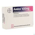 AVALOX cpr pell 400 mg 5 pce