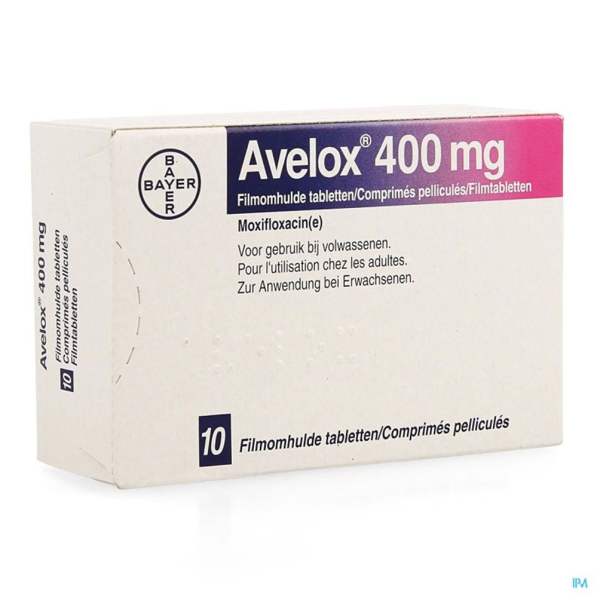 AVALOX cpr pell 400 mg 10 pce