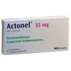 ACTONEL comprimés hebdomadai cpr pell 35 mg 4 pce