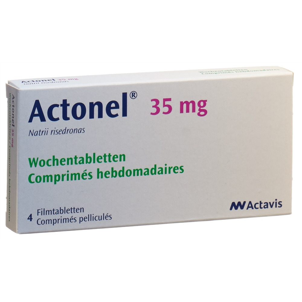 ACTONEL comprimés hebdomadai cpr pell 35 mg 4 pce