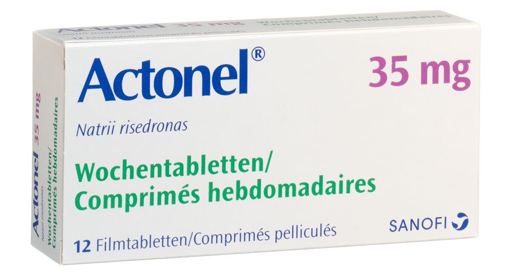 Actonel 35 mg hebdomadaires, comprimés pelliculés