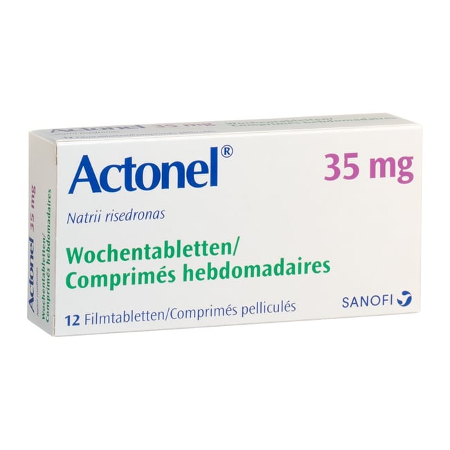 ACTONEL comprimés hebdomadai cpr pell 35 mg 12 pce