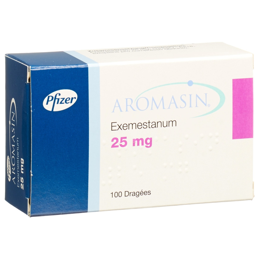 AROMASIN drag 25 mg 100 pce