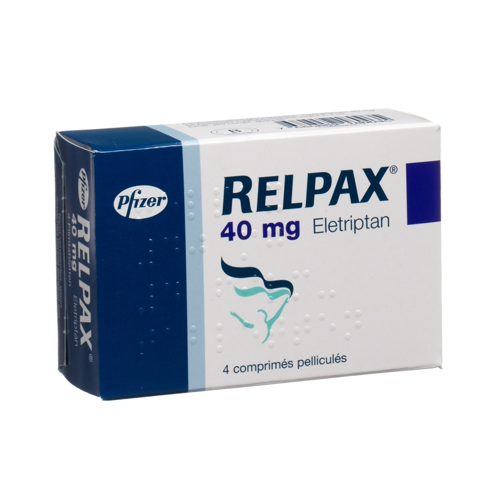 RELPAX cpr pell 40 mg 4 pce