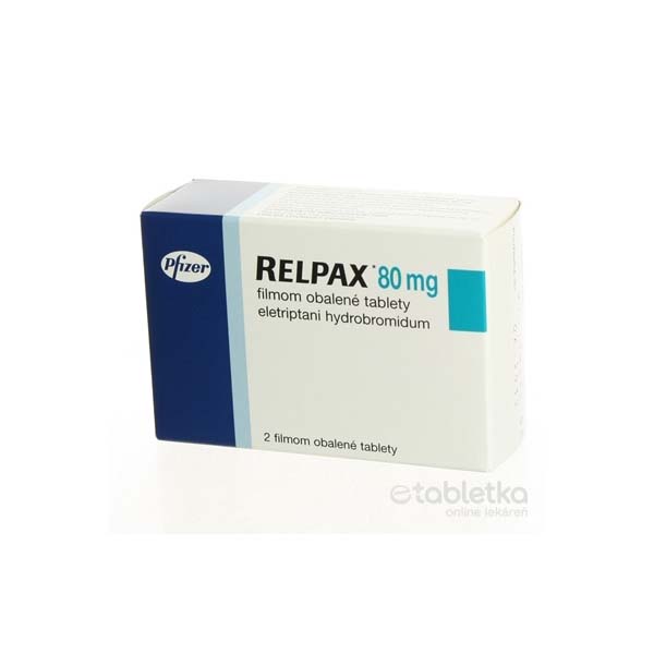 RELPAX cpr pell 80 mg 6 pce