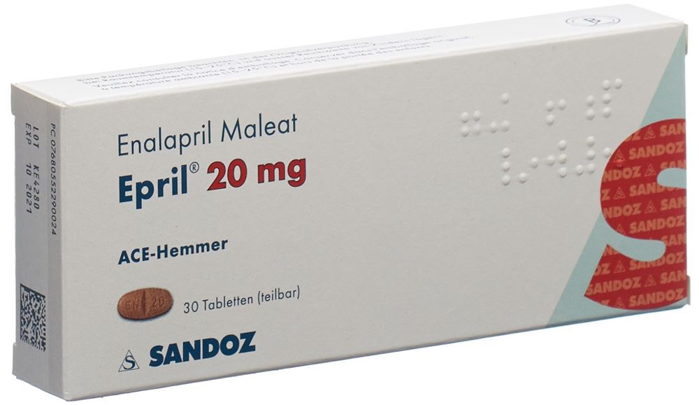Epril, Tabletten