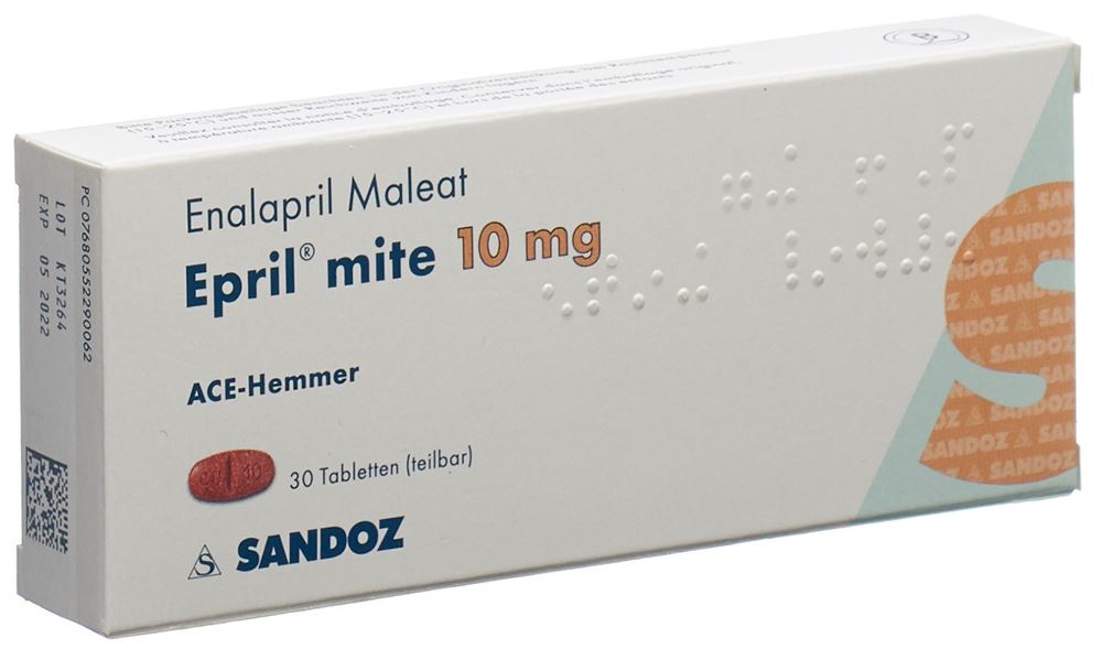 EPRIL mite cpr 10 mg 30 pce