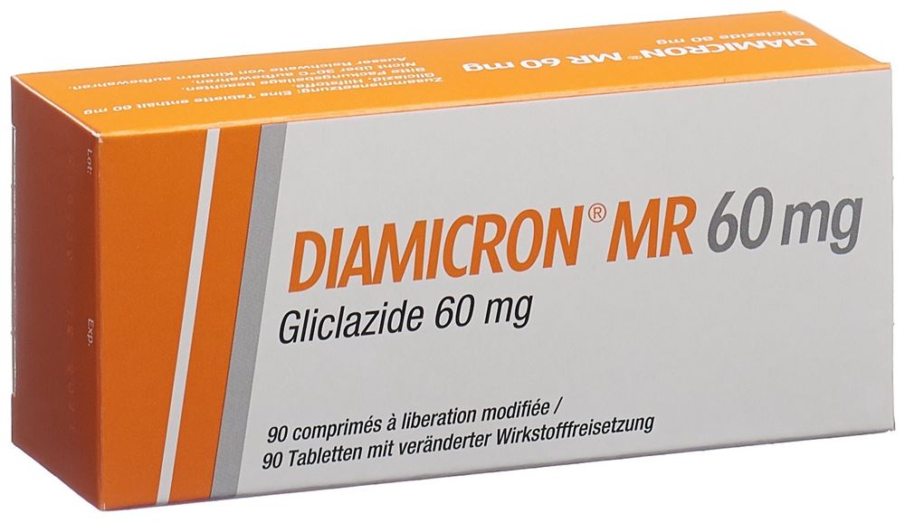 DIAMICRON MR cpr 60 mg 90 pce