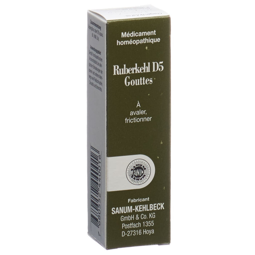 Ruberkehl D5, Tropfen zum Einnehmen und Einreiben