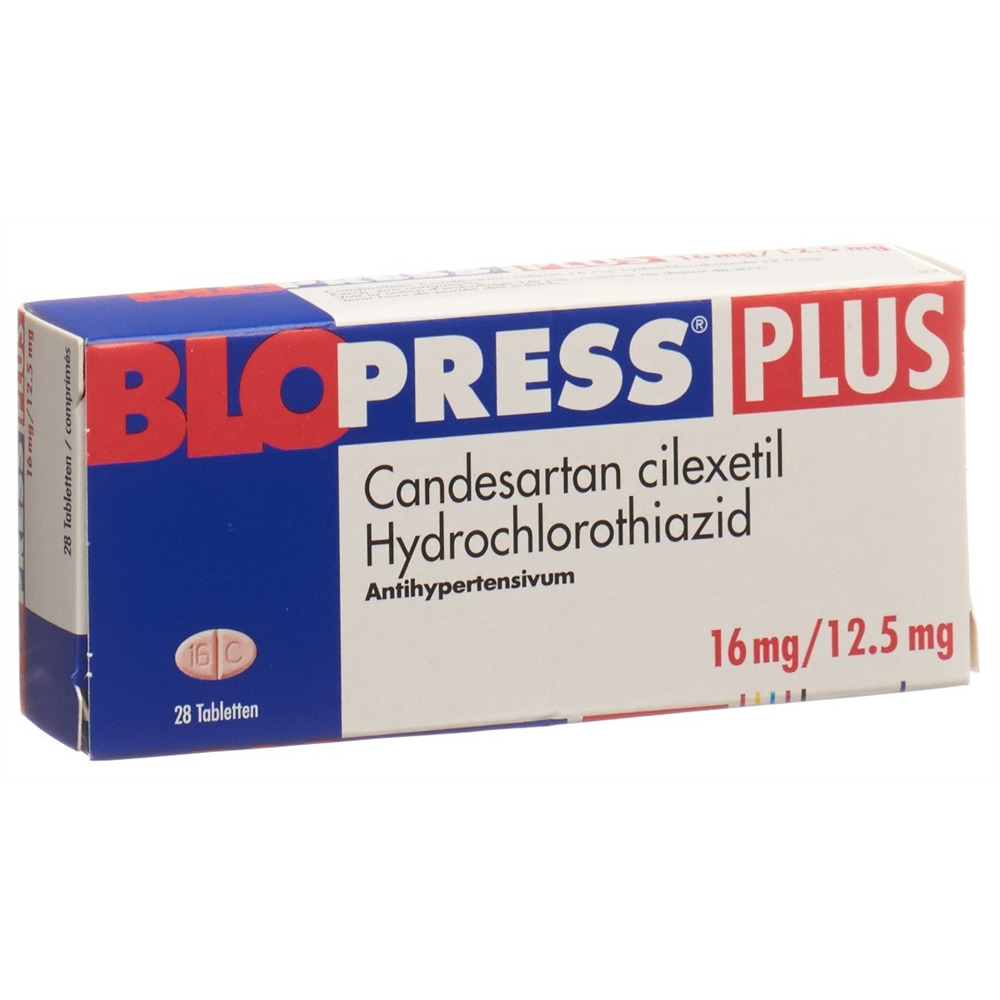 BLOPRESS plus cpr 16/12.5 mg 28 pce