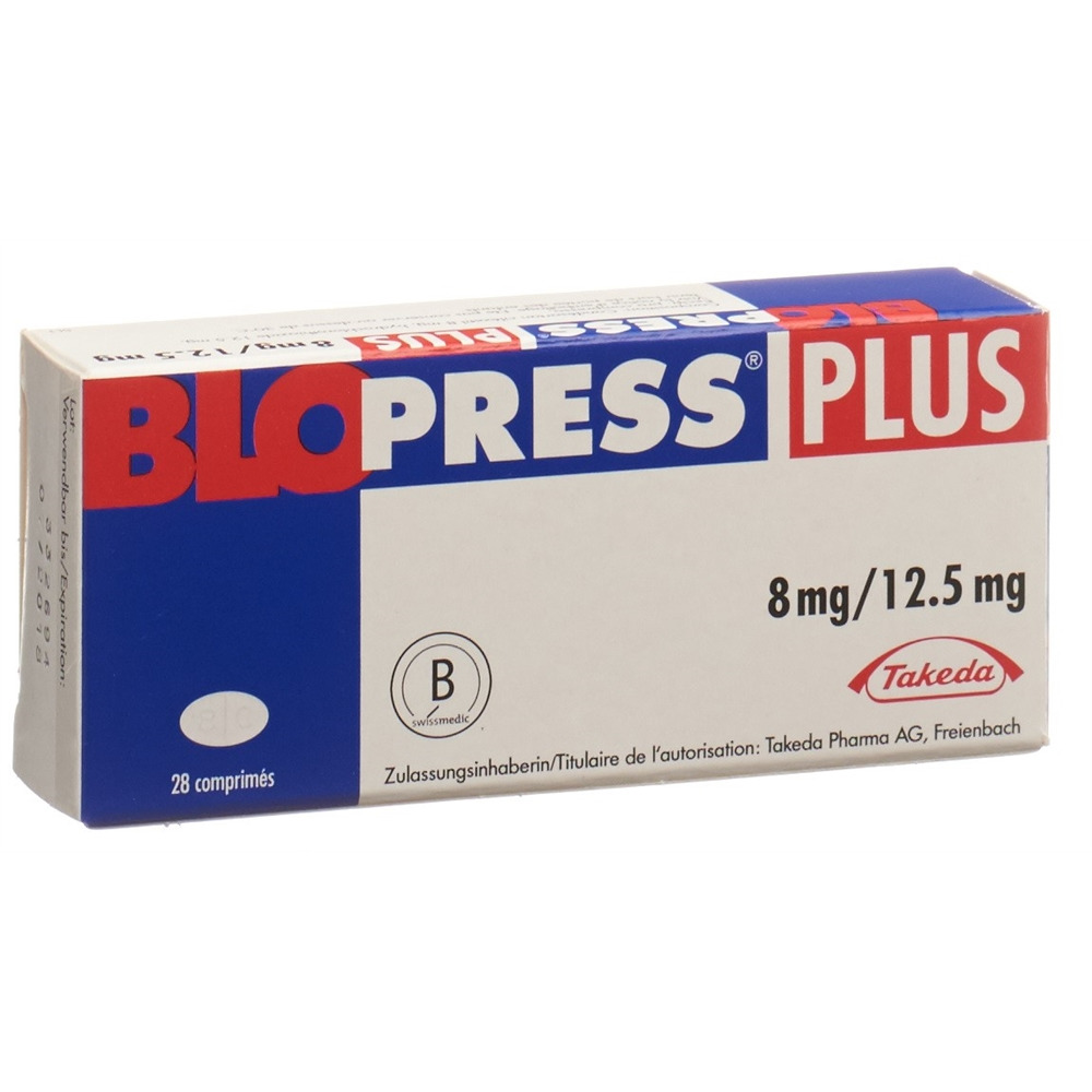 Blopress Plus 8/12.5 mg, Tabletten