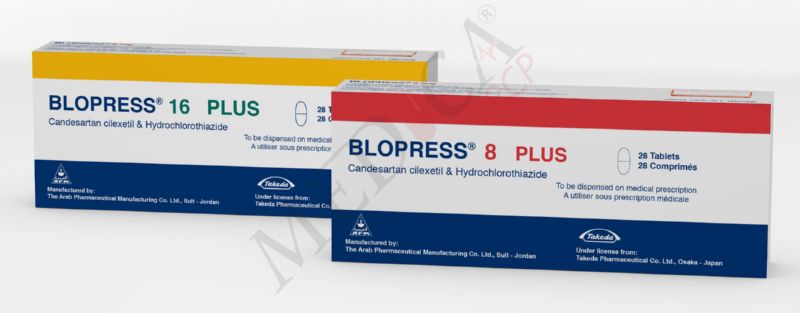 BLOPRESS plus cpr 8/12.5 mg 28 pce