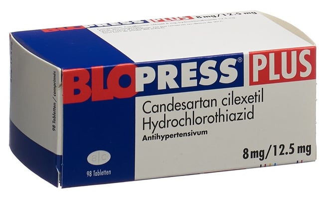 BLOPRESS plus cpr 8/12.5 mg 98 pce