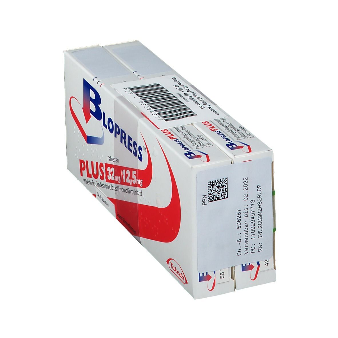 BLOPRESS plus cpr 32/12.5 mg 28 pce