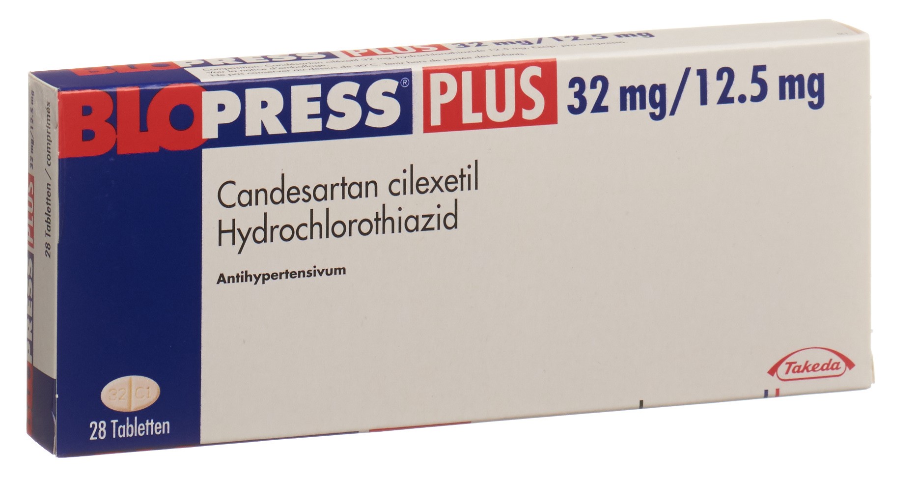BLOPRESS plus cpr 32/12.5 mg 98 pce