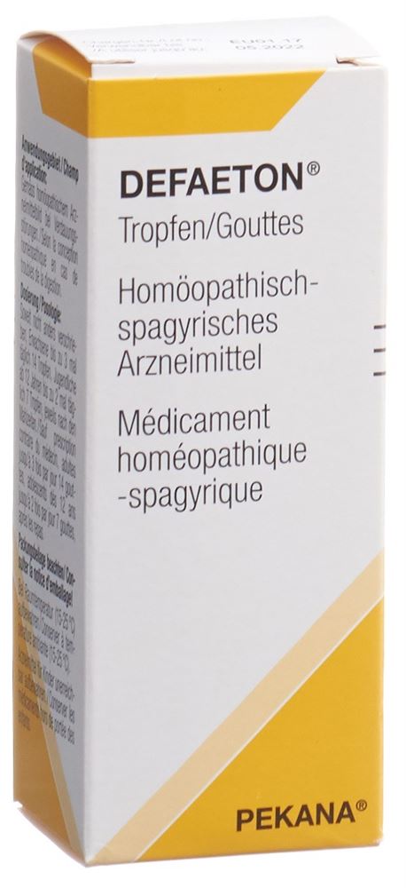DEFAETON gouttes buvables fl 50 ml